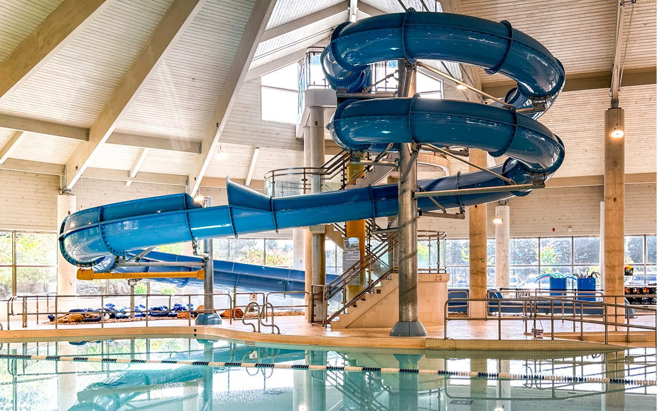 Indoor Pool Slide at Agincourt Community Recreation Centre