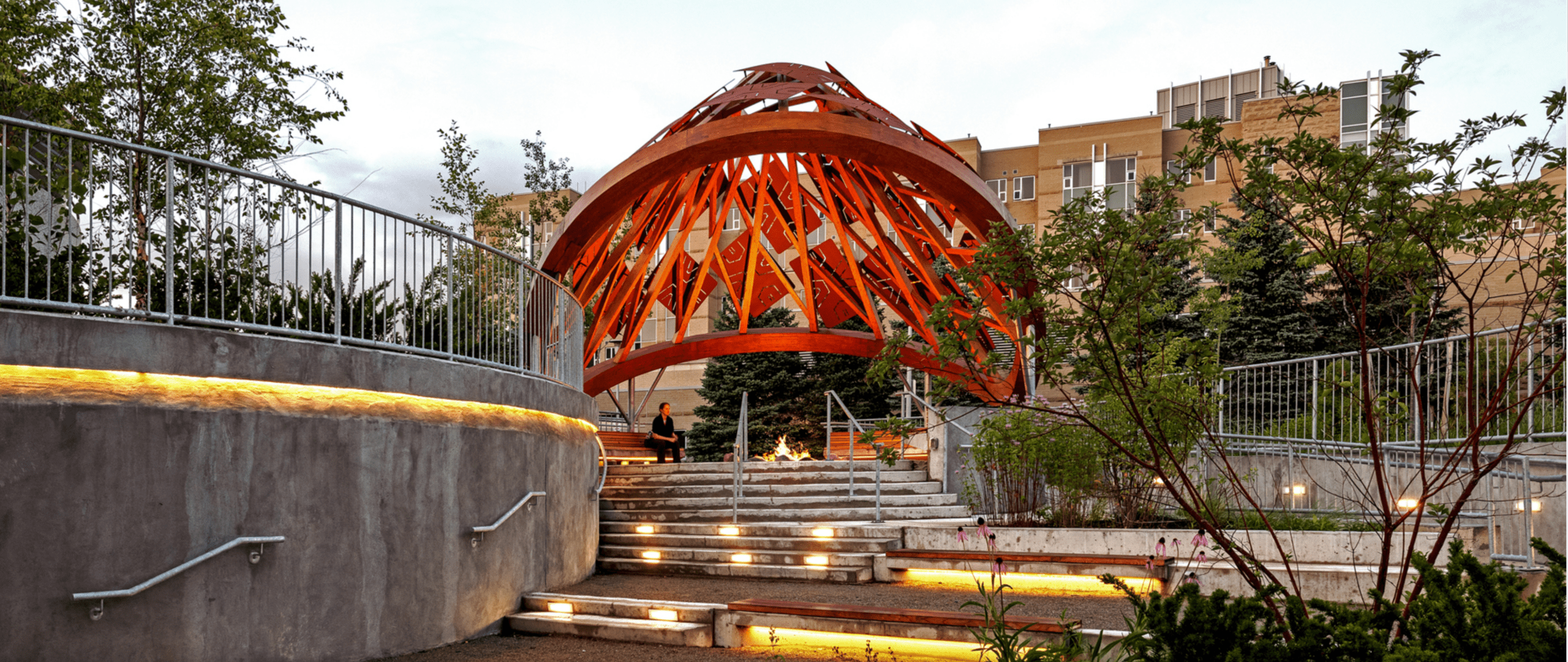 Western University Wampum Learning Lodge Eventscape Arbour