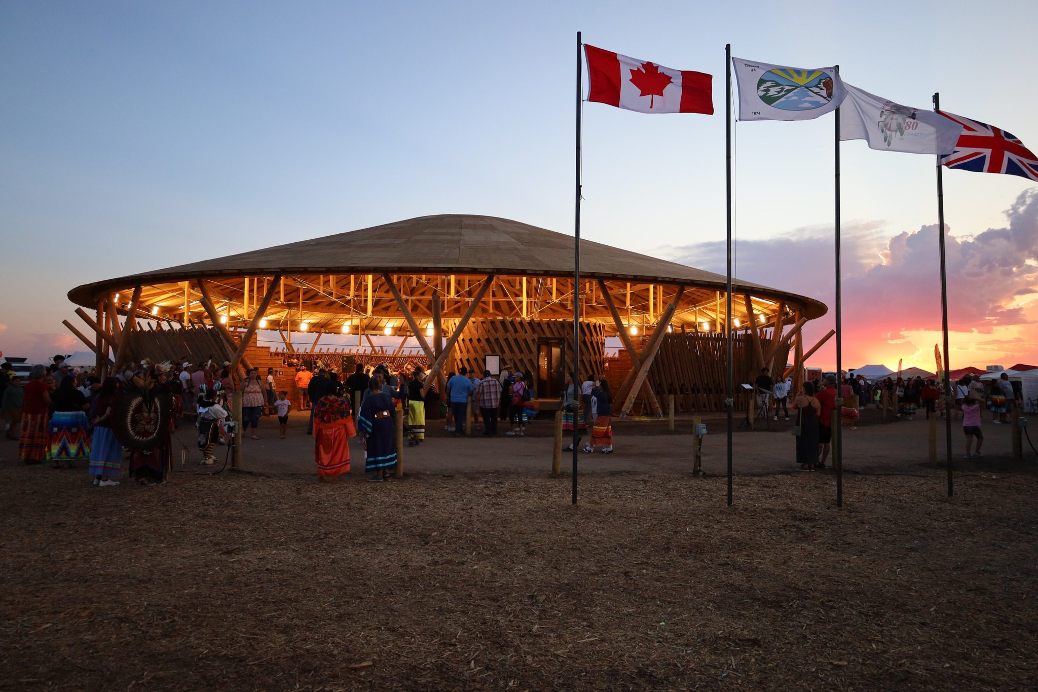Muscowpetung Saulteaux Nation Powwow Arbour